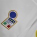 Italy 1996 EuroCup Away White Soccer Jersey